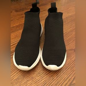Steve Madden Black Sock Bootie
